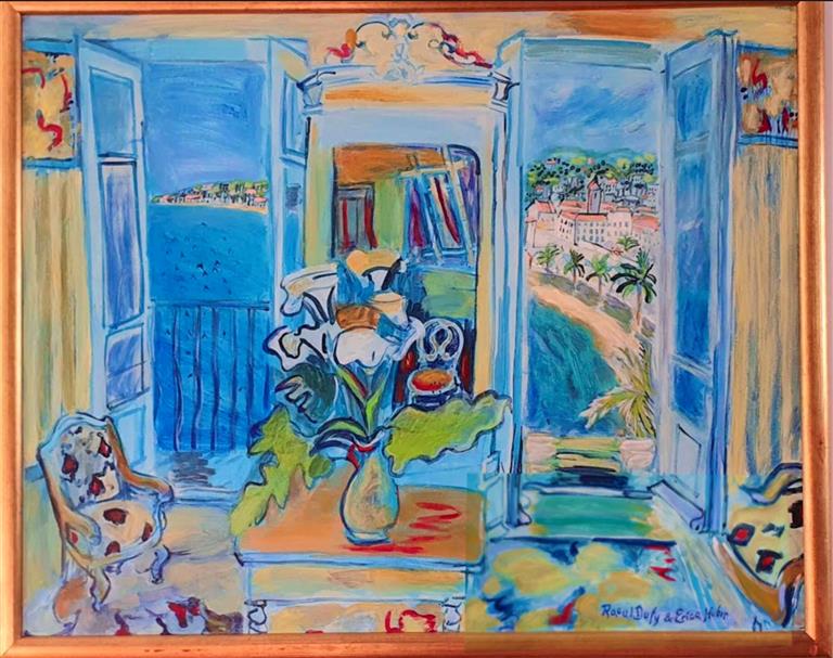 Raoul Dufy et moi, Erica Huber; een inspirerende ontmoeting
